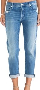 Mother The Dropout Boyfriend Jeans - Graffiti Girl